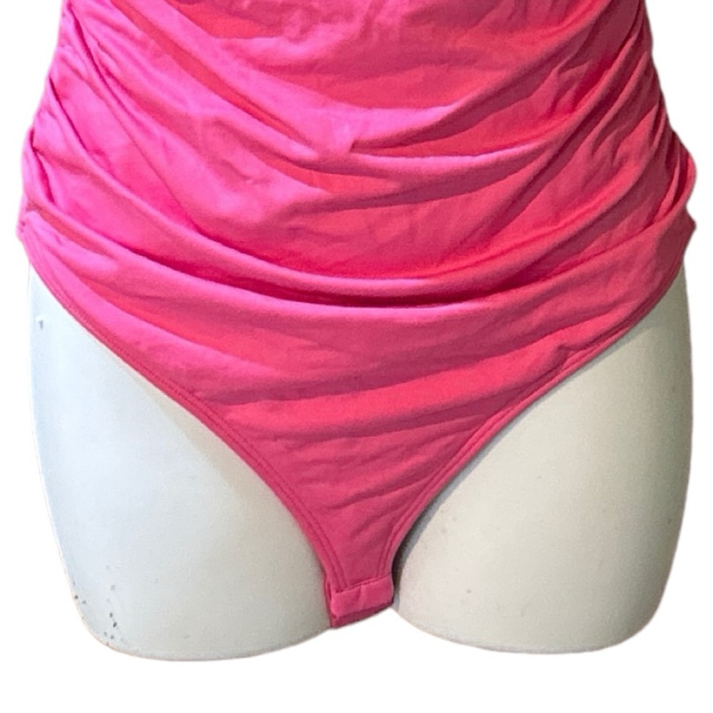Studio F Chain Strap Ruched Bodysuit - Picture 7 of 16